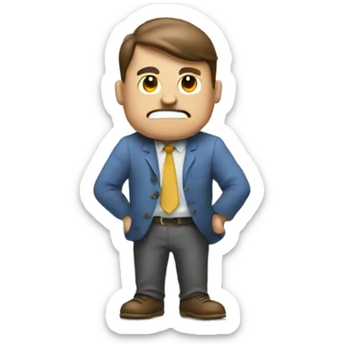 Empty pockets and shrugging  sticker