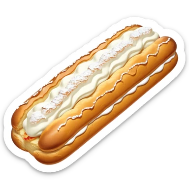 estonian eclair sticker