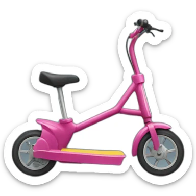Trottinette freestyle sticker