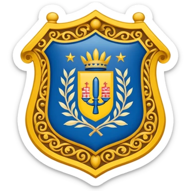 Escudo del cadiz sticker