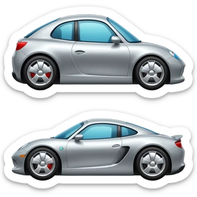 cars modern sticker