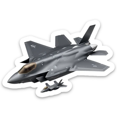 lockheed martin f-35 lightning sticker