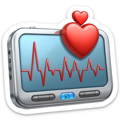 heart rhythm device sticker