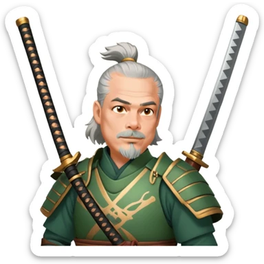 Samurai Sentry sticker