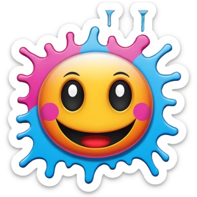 graffiti on a wall (camden market) sticker