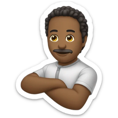 Vai tomar no cu e um dedo do meio sticker