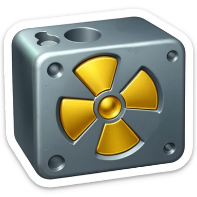 uranium sticker