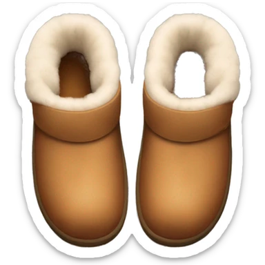 UGG slippers  sticker