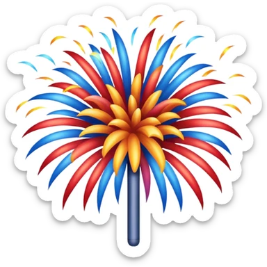 fireworks sticker