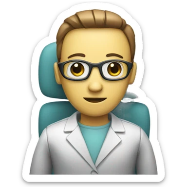 Therapist robot sticker