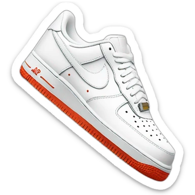 Nike Air force 1 White sticker