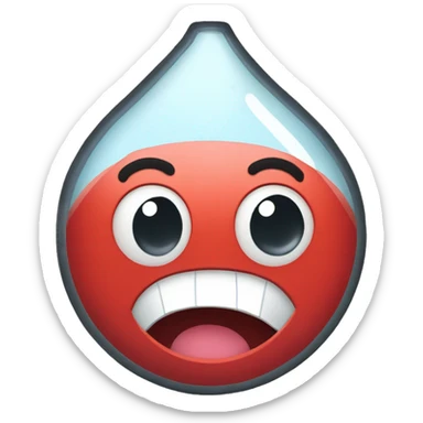 high level glucose sticker