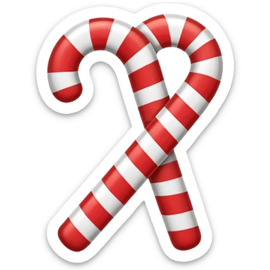 Candycane sticker