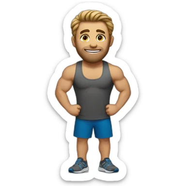 stephen awking at gym sticker