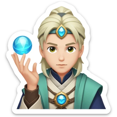 valorant sage with heal orb sticker