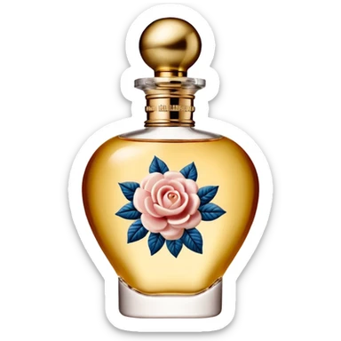 jean paul gaultier la belle perfume sticker