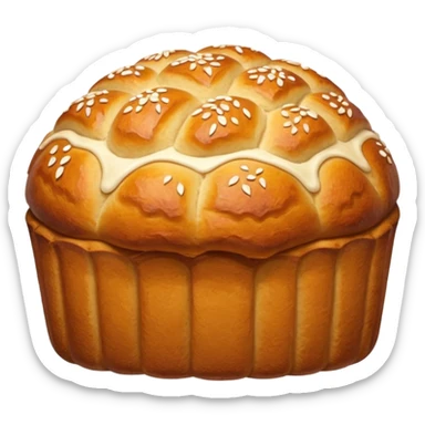 concha de azucar sticker