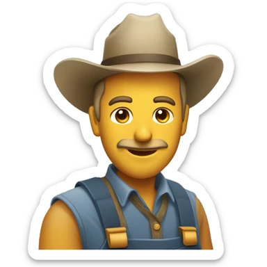 Windmill Barn Farmer sticker