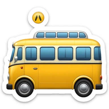 create a bus sticker