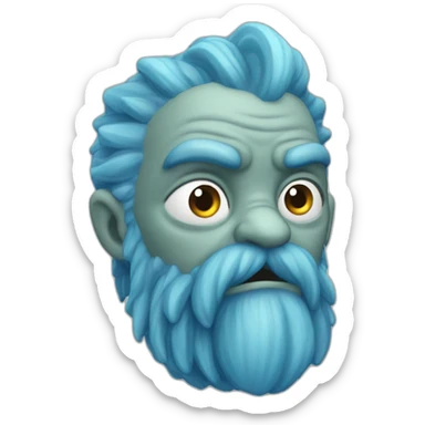 blue glaucus, sticker