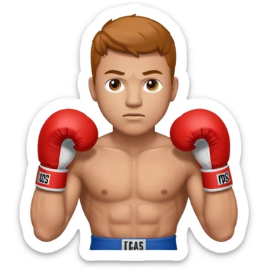 box fighter el canelo sticker