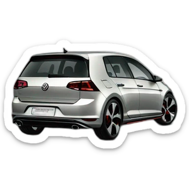 Volkswagen Golf 8 GTI sticker