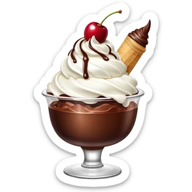 Ice Cream Chocolate Sundae with Cherry


 sticker