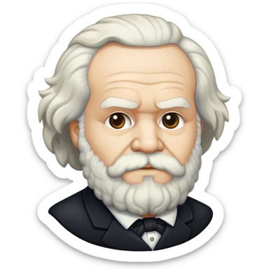 karl marx sticker