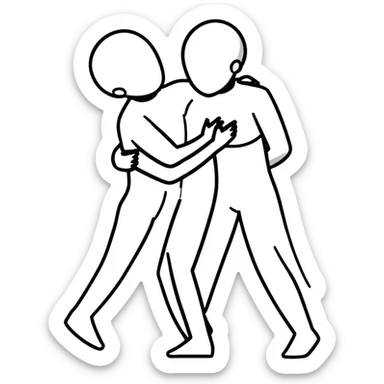 best friends forever sticker