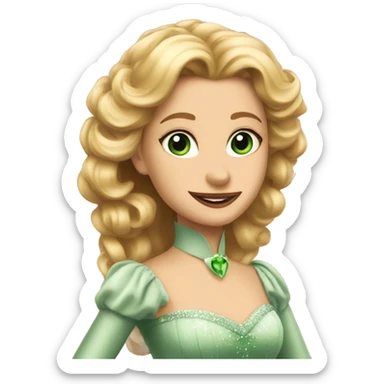 Can you make an emoji of Glinda from wicked  sticker