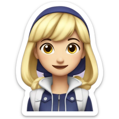 Marinette miraculous sticker