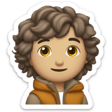 Ménage automne sticker