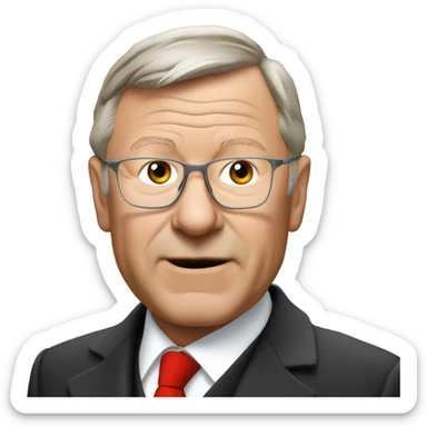 Sir alex sticker