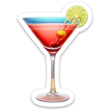 cocktail nightclub sticker