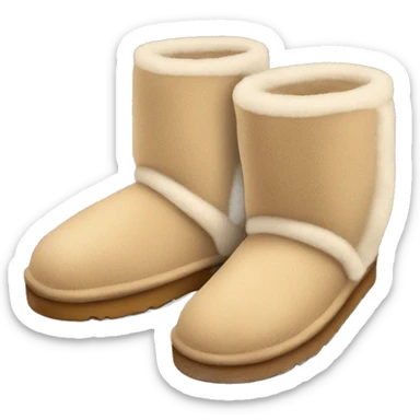 UGG slippers  sticker