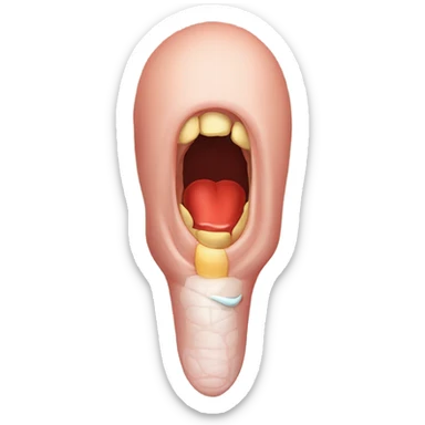 strep throat  sticker