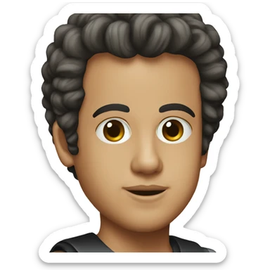 Young billy joel sticker