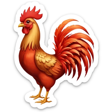Cock  sticker