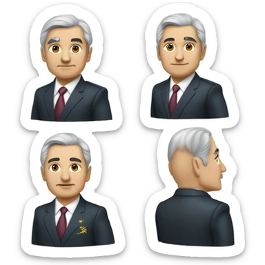 president Qasym-Jomart Kemelūly Toqaev Asian Kazakhstan sticker