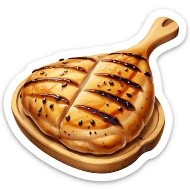 one Grilled Chicken breast sticker