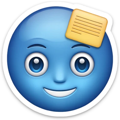 Read receipt emoji sticker
