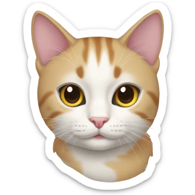 Cat siamés  sticker