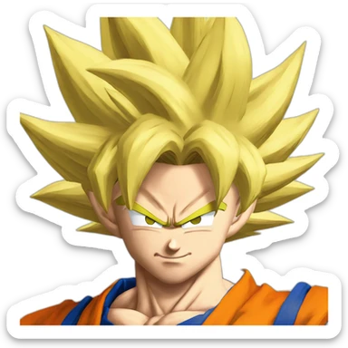 goku ssj sticker
