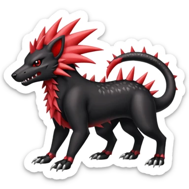 Obstagoon-Houndoom-Salandit-fusion sticker