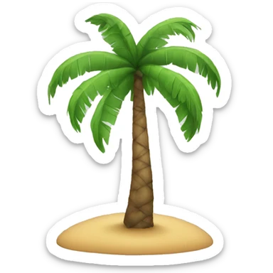 palm tree sticker