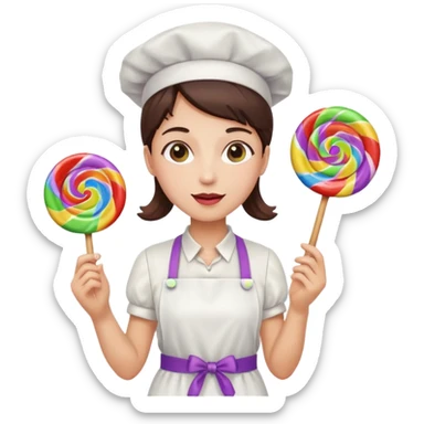 candy shop vendor sticker