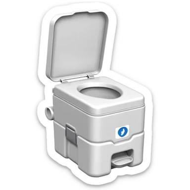 JJ echo portable toilet sticker