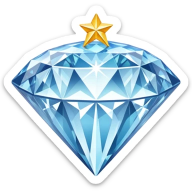 The Star of Africa diamond sticker
