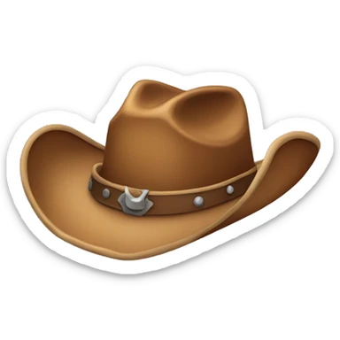 Cowboy hat sticker