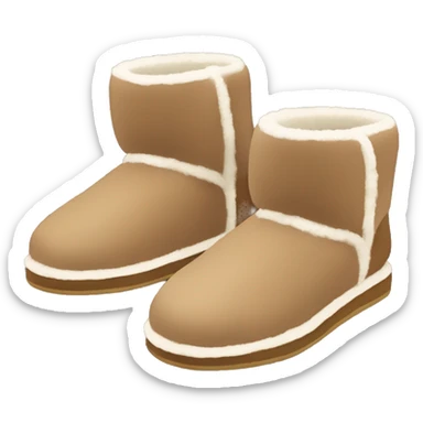 UGG slippers  sticker